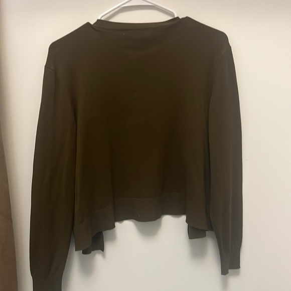 H&M olive green cardigan in size Medium - Picture 4 of 4